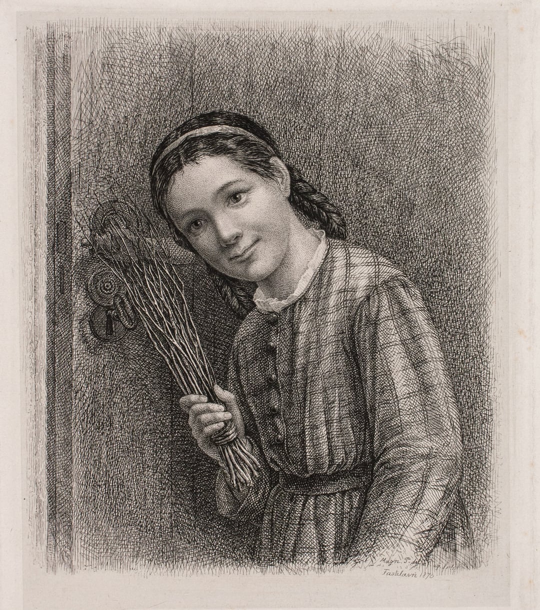 Fastelavn, Magnus Petersen 1869 (Statens Museum For Kunst)