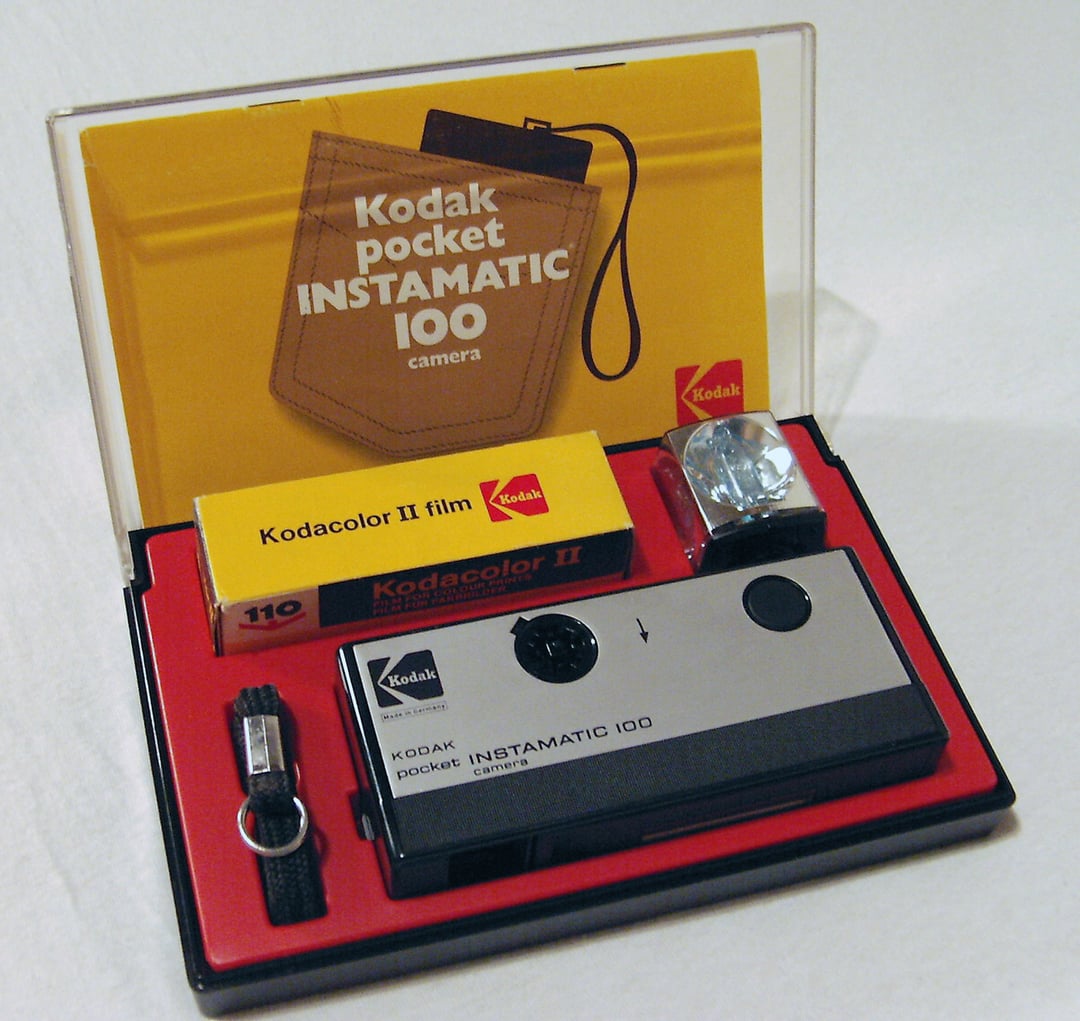 Kodak Pocket Instamatic 100 – mit første kamera